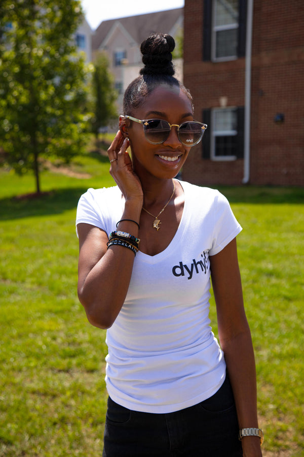 Logo V-neck Women